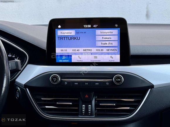 2020 FORD FOCUS 1.5 ECOBLUE TİTANYUM OTOMATİK VİTES FÜME
