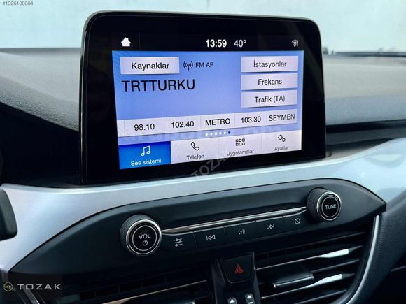 2020 FORD FOCUS 1.5 ECOBLUE TİTANYUM OTOMATİK VİTES FÜME