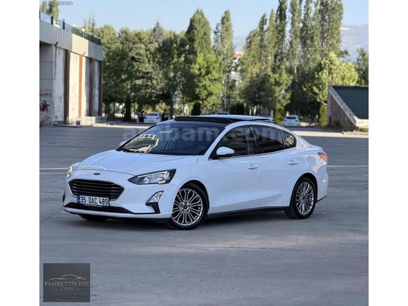 2020 FOCUS 1.5 ECOBLUE TİTANYUM CAM TAVAN+ISITMA HATASIZ BOYASIZ