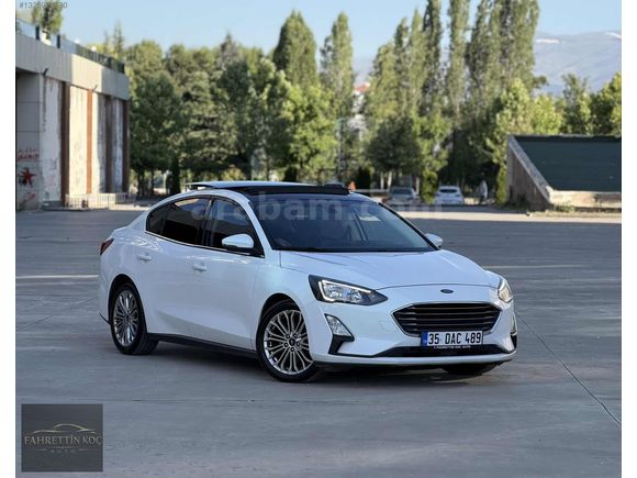 2020 FOCUS 1.5 ECOBLUE TİTANYUM CAM TAVAN+ISITMA HATASIZ BOYASIZ