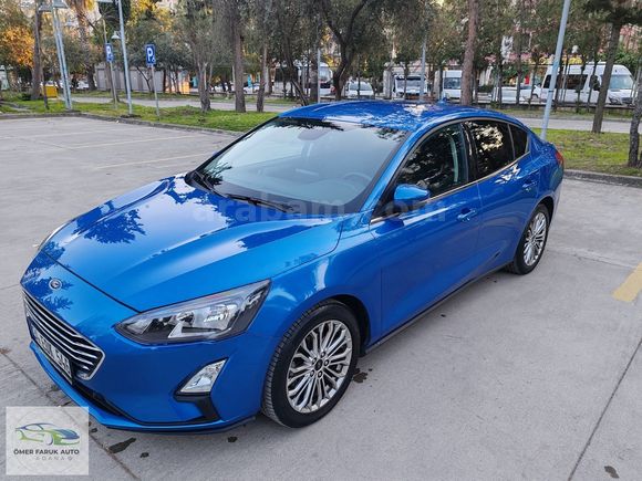 2021 FOCUS %20 FATURA/ TİTANİUM/HATASIZ- Full Servis Bakım 76 km