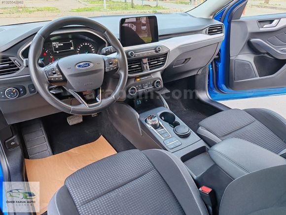 2021 FOCUS %20 FATURA/ TİTANİUM/HATASIZ- Full Servis Bakım 76 km
