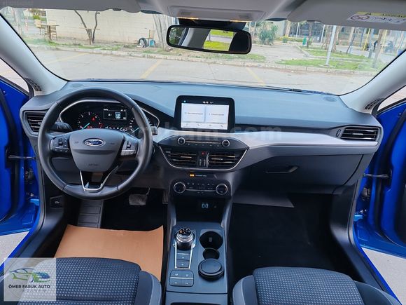 2021 FOCUS %20 FATURA/ TİTANİUM/HATASIZ- Full Servis Bakım 76 km