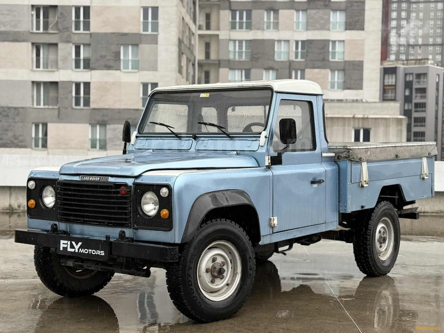 Galeriden Land Rover Defender 110 2.5 D 1993 Model İstanbul 99.000 km Mavi 3