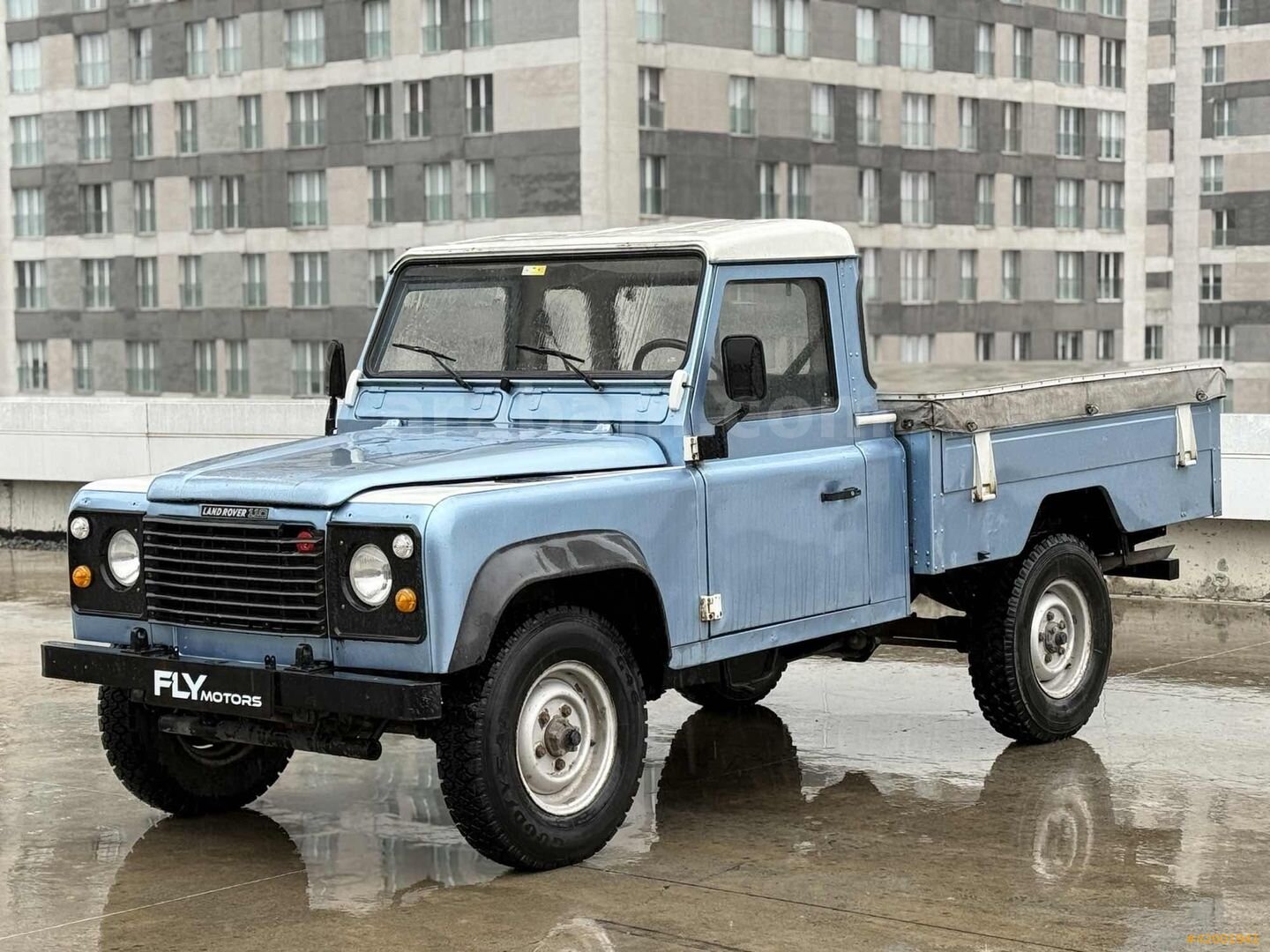 Galeriden Land Rover Defender 110 2.5 D 1993 Model İstanbul 99.000 km Mavi 5