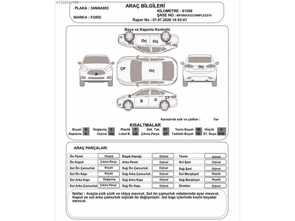FORD FOCUS 2023 TİTANYUM X FULL PAKET DİZEL OTOMATİK