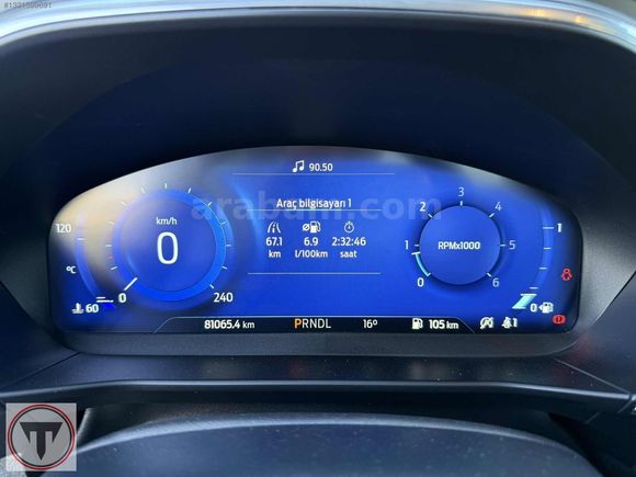 2023 24 ÇIKIŞ FOCUS 1.5 ECOBLUE TİTANİUM X 81KM %20 FTR