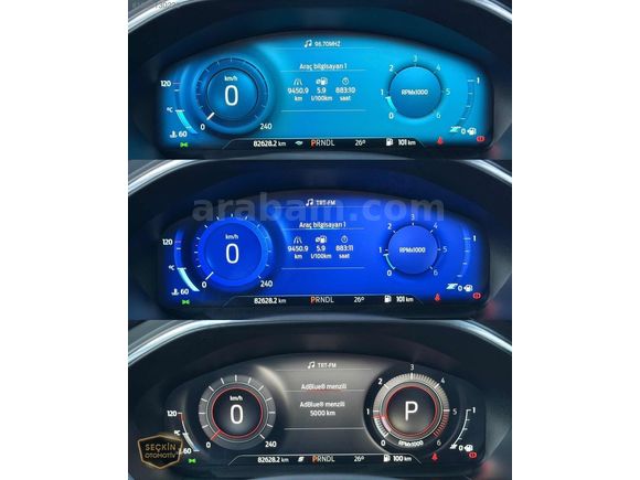 2023 FOCUS 1.5 ECOBLUE TİTANİUM X HAYALET 82.000 KM SERVİS BAKIM