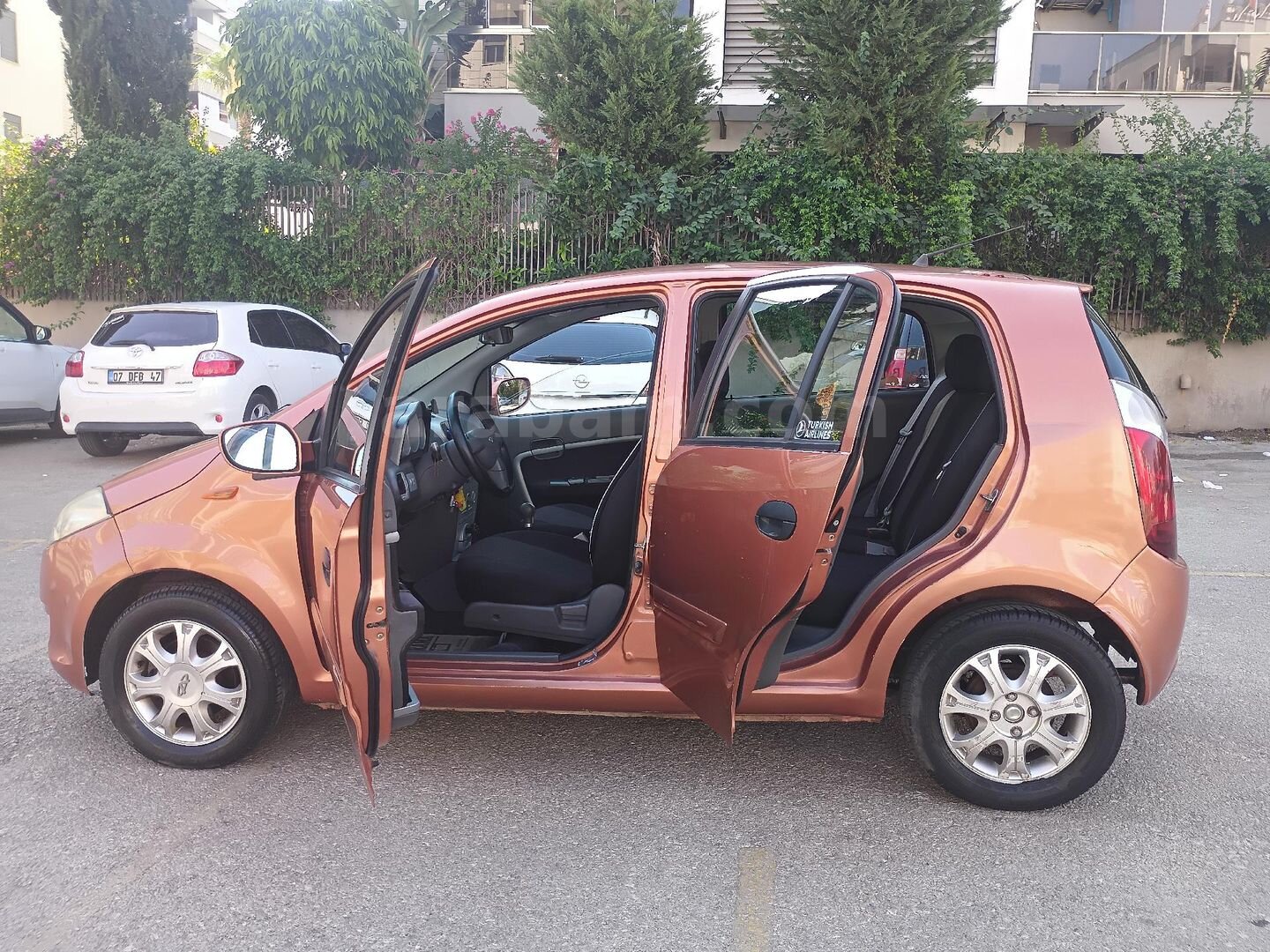 Sahibinden Chery Kimo 1.3 Forza 2009 Model Antalya 135.002 km Turuncu 5