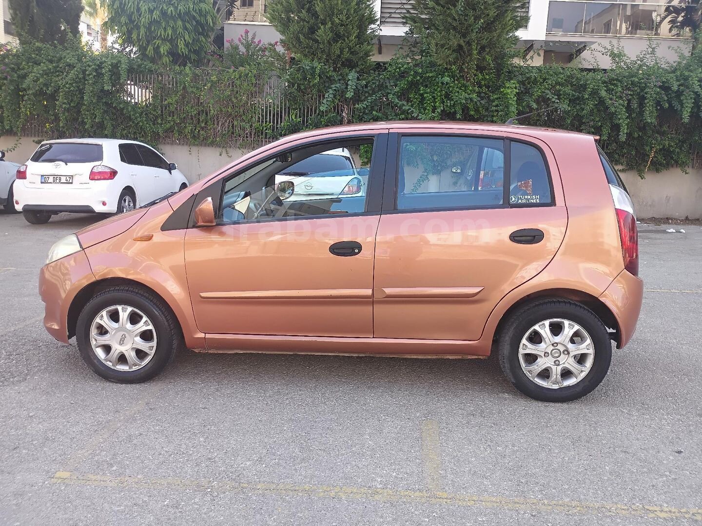 Sahibinden Chery Kimo 1.3 Forza 2009 Model Antalya 135.002 km Turuncu 2