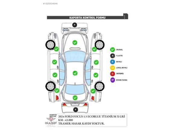 *NASİP'TEN 2024 FORD FOCUS 1.5 TÍTANÍUM X ~ KIŞ PAKET ~ HATASIZ