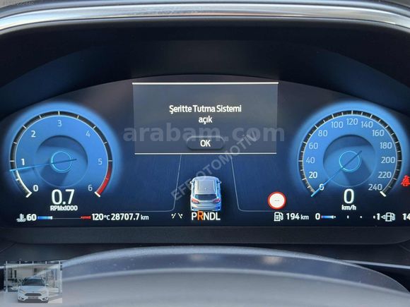 2024 Titanium X 28.ooo Km Boyasz FordPass Ş.Takp Ç.Önleme Tabela