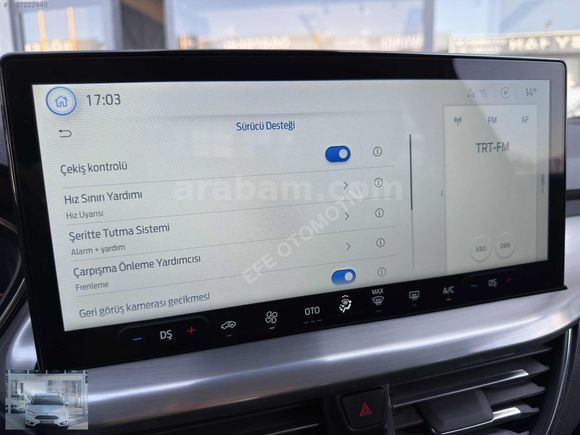 2024 Titanium X 28.ooo Km Boyasz FordPass Ş.Takp Ç.Önleme Tabela