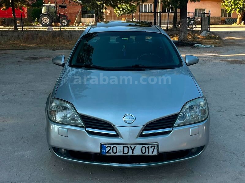 Galeriden Nissan Primera 1.6 Tekna Plus 2003 Model Afyonkarahisar 283.000 km Gri (Gümüş)