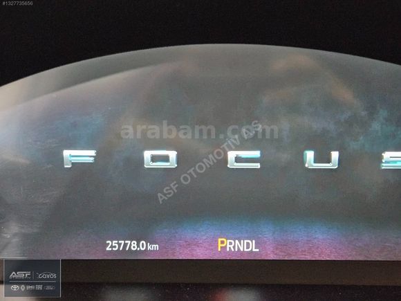 ASF Ford'dan 2025 Focus Otomatk Titanium X Orijinal-TakasDesteği
