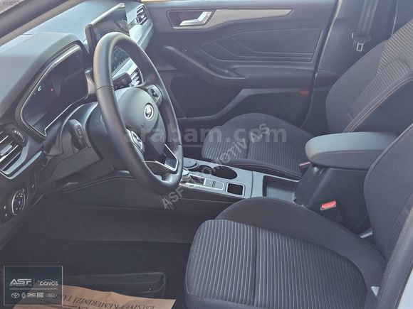 ASF Ford'dan 2025 Focus Otomatik Titanium X Orj-Takas Desteği