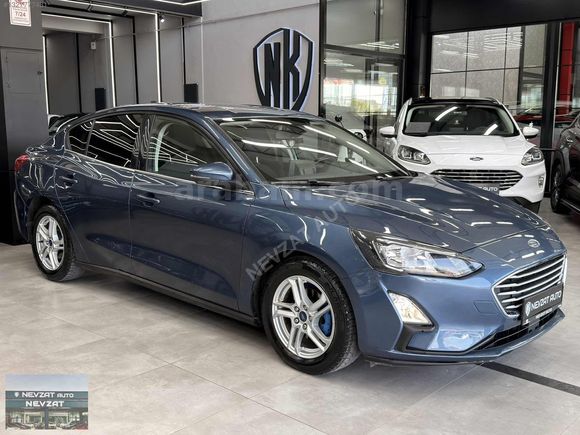 2020 FORD FOCUS 1.5 EcoBlue TREND X MAVİ EKRAN-JANT-SİS-LED NEON