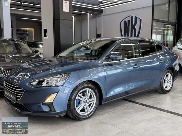 2020 FORD FOCUS 1.5 EcoBlue TREND X MAVİ EKRAN-JANT-SİS-LED NEON