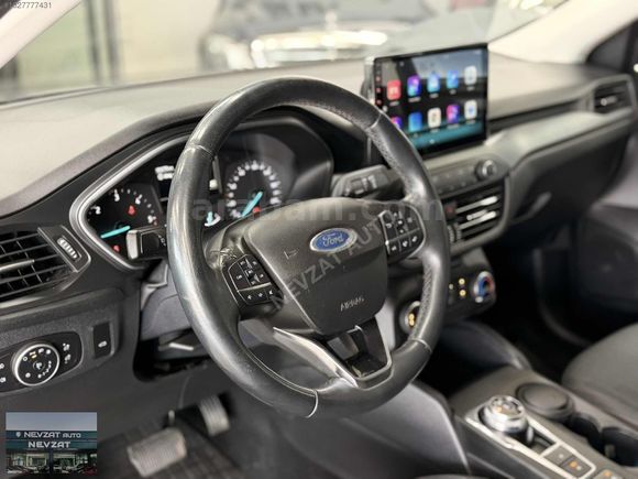 2020 FORD FOCUS 1.5 EcoBlue TREND X MAVİ EKRAN-JANT-SİS-LED NEON
