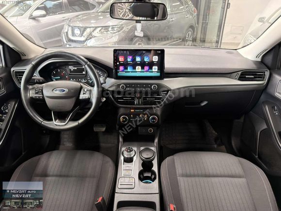 2020 FORD FOCUS 1.5 EcoBlue TREND X MAVİ EKRAN-JANT-SİS-LED NEON