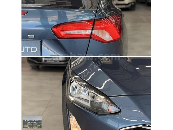 2020 FORD FOCUS 1.5 EcoBlue TREND X MAVİ EKRAN-JANT-SİS-LED NEON
