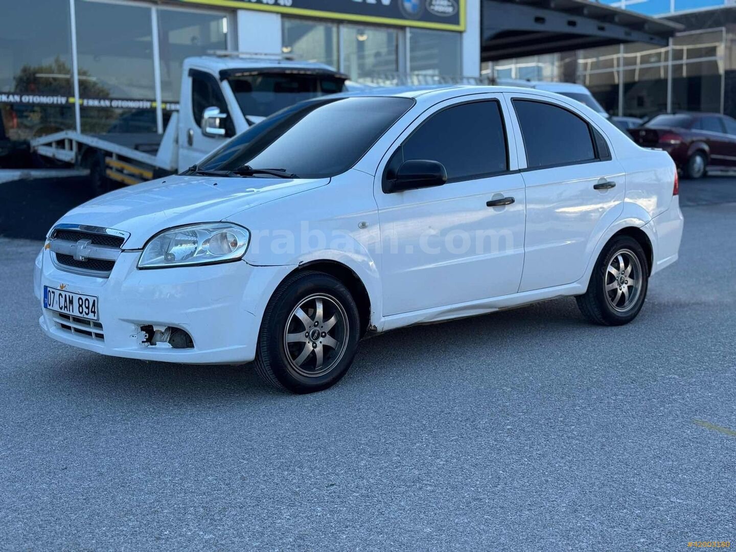 Galeriden Chevrolet Aveo 1.4 SE 2008 Model Denizli 625.000 km Beyaz 7