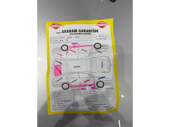 Sahibinden Fiat Egea 1.3 Multijet Easy 2018 Model 