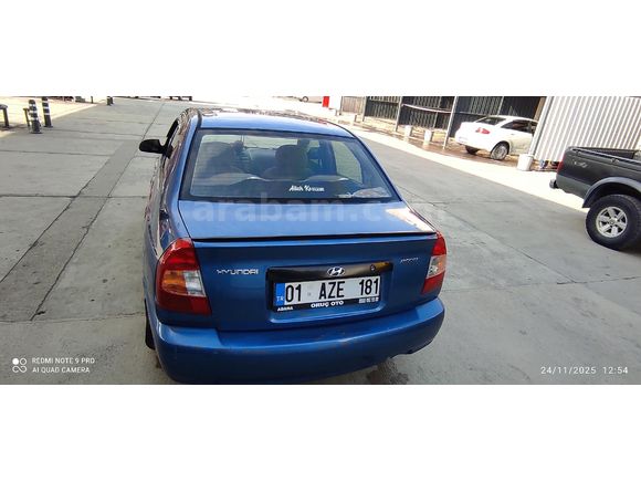 Sahibinden Hyundai Accent 1.3 LX 2001 Model Adana