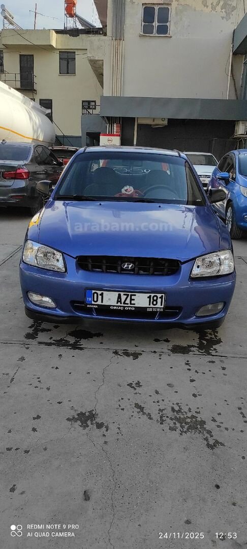 Sahibinden Hyundai Accent 1.3 LX 2001 Model Adana 3