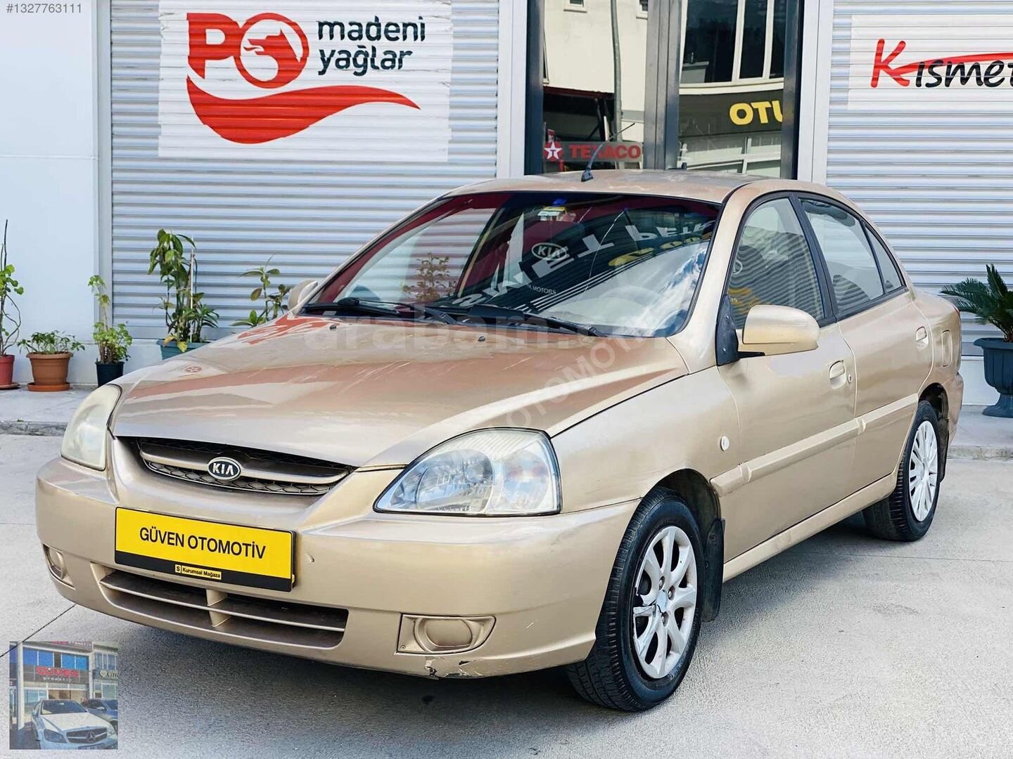 Galeriden Kia Rio 1.5 Comfort 2005 Model Çorum 345.000 km Şampanya 6