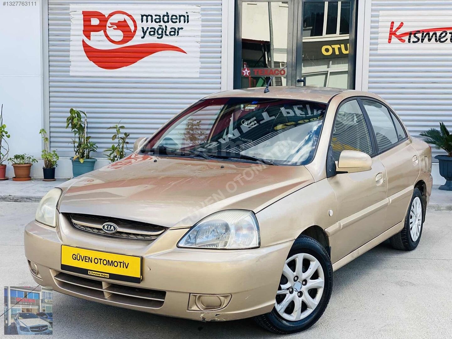 Galeriden Kia Rio 1.5 Comfort 2005 Model Çorum 345.000 km Şampanya 2