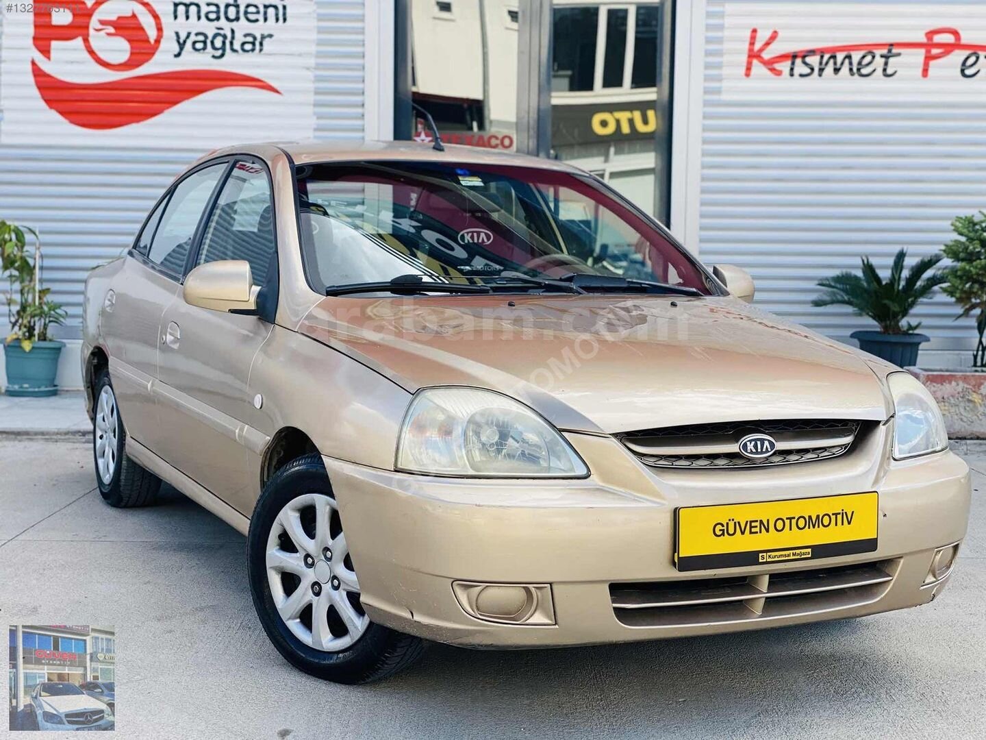 Galeriden Kia Rio 1.5 Comfort 2005 Model Çorum 345.000 km Şampanya 1