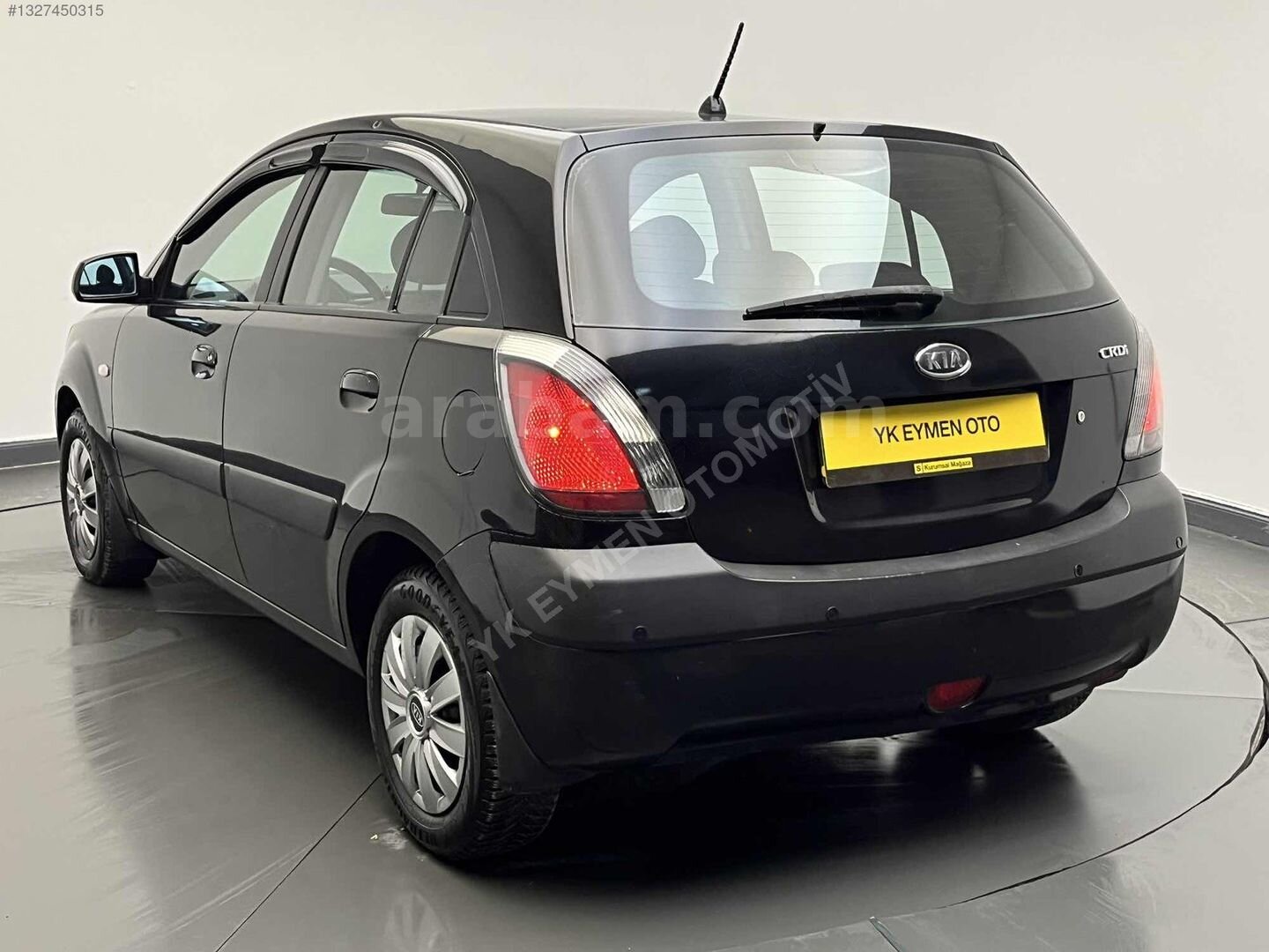 Galeriden Kia Rio 1.5 CRDi EX Comfort 2007 Model Eskişehir 340.000 km Siyah 3
