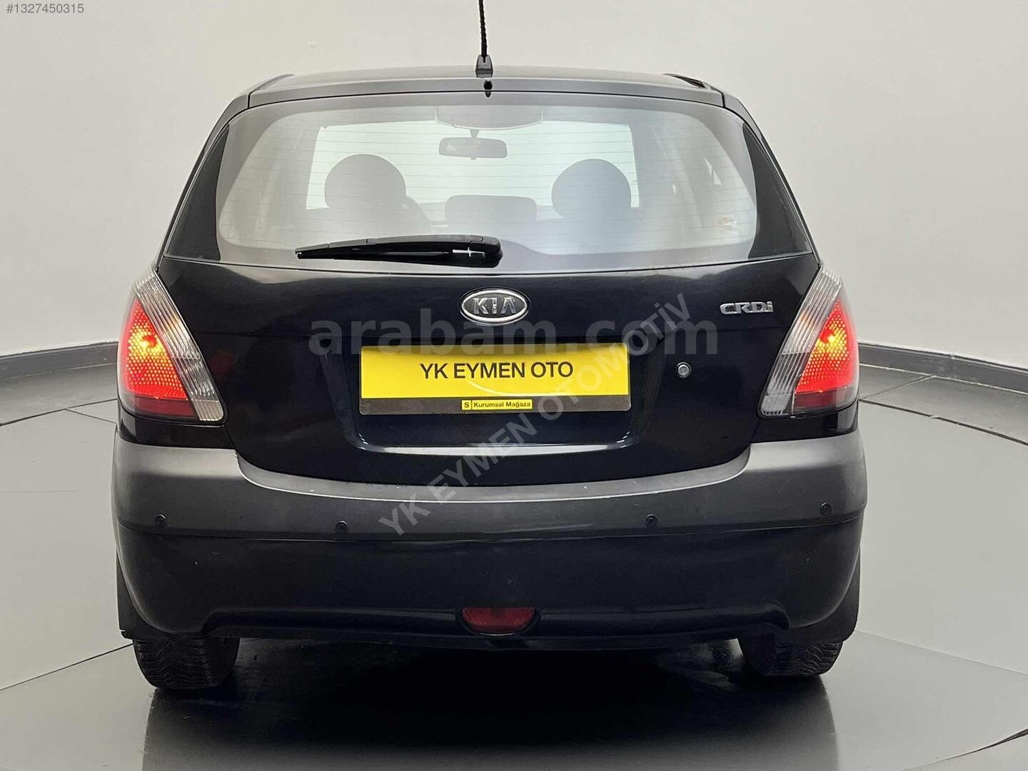 Galeriden Kia Rio 1.5 CRDi EX Comfort 2007 Model Eskişehir 340.000 km Siyah 5
