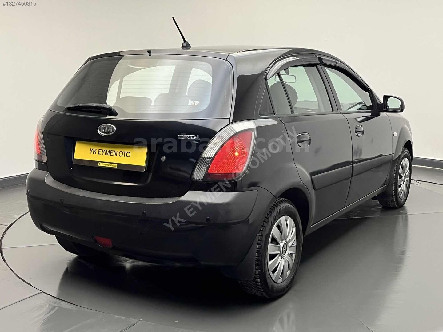 Galeriden Kia Rio 1.5 CRDi EX Comfort 2007 Model Eskişehir 340.000 km Siyah 6