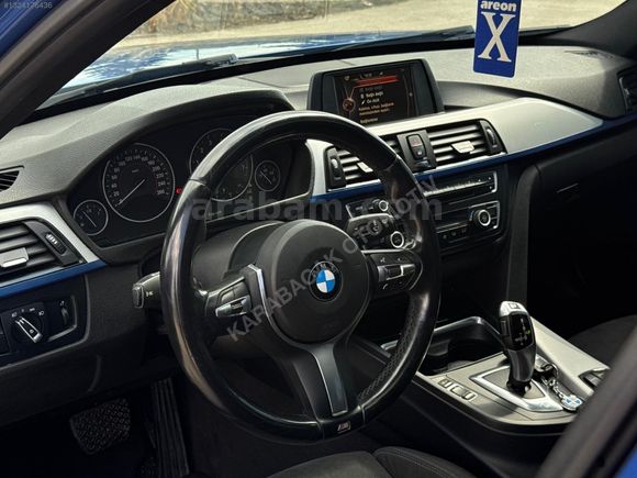 2015/116 BİN KM/ESTORİL BLUE/EMSALSİZ BMW 3.20İED M PLUS