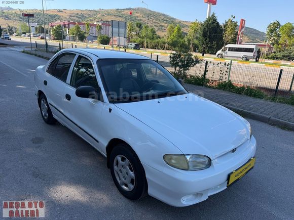 AKÇA OTOMOTİVDEN 1999 MODEL ORJİNAL 1.3 HYUNDAİ ACCENT LS