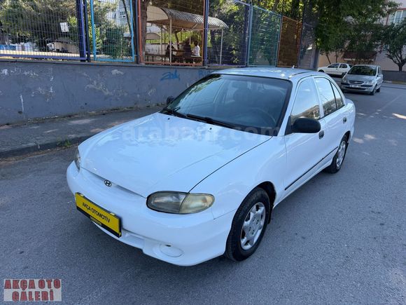 AKÇA OTOMOTİVDEN 1999 MODEL ORJİNAL 1.3 HYUNDAİ ACCENT LS