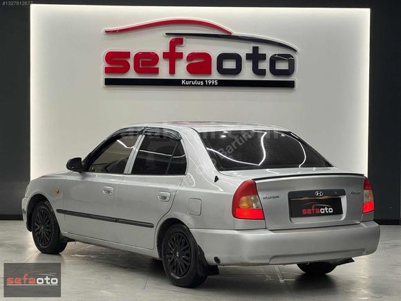 Sefa Oto 'dan 2000 HYUNDAI ACCENT 1.3 LPG'li DEĞİŞENSİZ