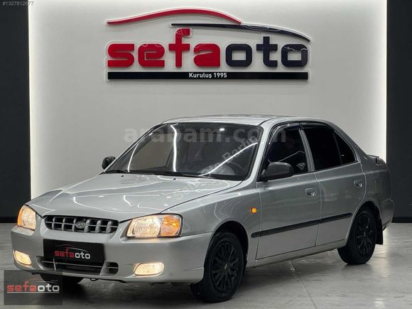 Sefa Oto 'dan 2000 HYUNDAI ACCENT 1.3 LPG'li DEĞİŞENSİZ