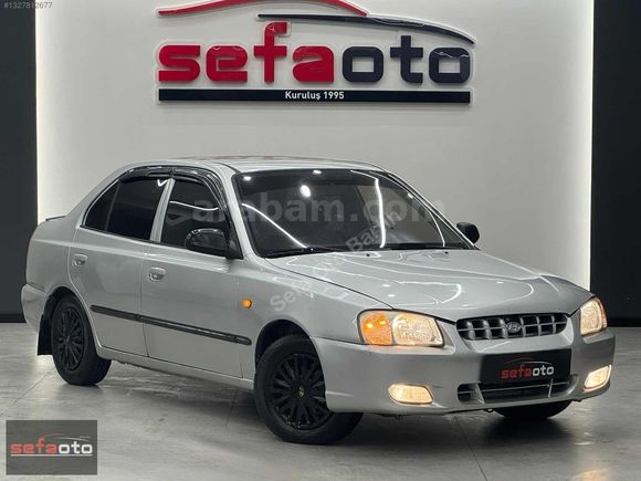 Sefa Oto 'dan 2000 HYUNDAI ACCENT 1.3 LPG'li DEĞİŞENSİZ