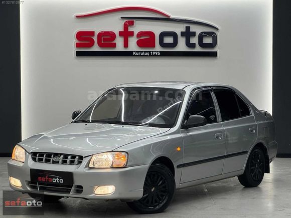 Sefa Oto 'dan 2000 HYUNDAI ACCENT 1.3 LPG'li DEĞİŞENSİZ