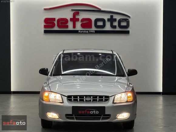 Sefa Oto 'dan 2000 HYUNDAI ACCENT 1.3 LPG'li DEĞİŞENSİZ