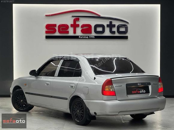 Sefa Oto 'dan 2000 HYUNDAI ACCENT 1.3 LPG'li DEĞİŞENSİZ