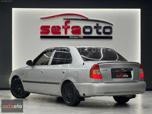 Sefa Oto 'dan 2000 HYUNDAI ACCENT 1.3 LPG'li DEĞİŞENSİZ