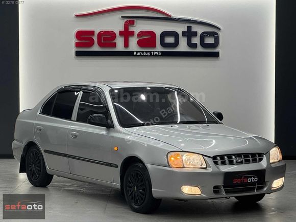 Sefa Oto 'dan 2000 HYUNDAI ACCENT 1.3 LPG'li DEĞİŞENSİZ