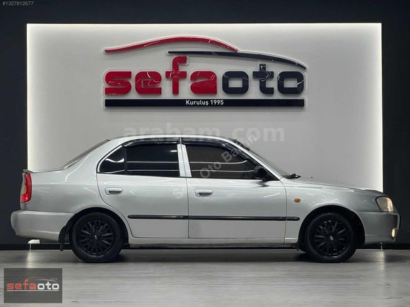 Sefa Oto 'dan 2000 HYUNDAI ACCENT 1.3 LPG'li DEĞİŞENSİZ