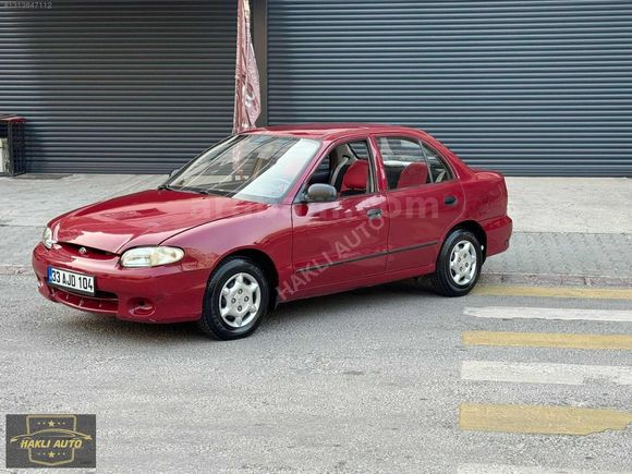 1998 HYUNDAI ACCENT 1.3 LX BENZİN LPG