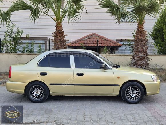 2000 MODEL 1.3 HYUNDAI ACCENT MILENYUM KASA TAKAS OLUR