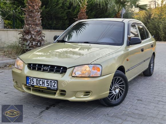 2000 MODEL 1.3 HYUNDAI ACCENT MILENYUM KASA TAKAS OLUR